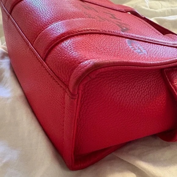 MARC JACOBS THE LEATHER SMALL TOTE BAG - Picture 3 of 12